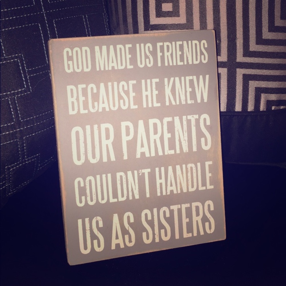 Chevron wooden quote sign!! Adorable💕